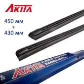 Резинки сменные AKITA для гибридных щеток 450+425 мм 
