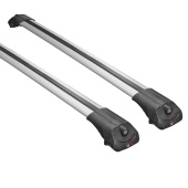 Багажник Apline ACE1 на рейлинги серый