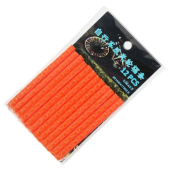 Светоотражатели на спицы велосипеда 12 шт. оранжевые