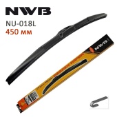 Щетка NWB (Япония) NU-018L гибридная 450 мм 
