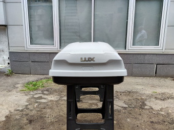 Автомобильный бокс LUX IRBIS 175 серый матовый 450л 175х85х40 см