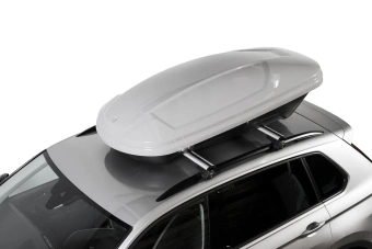 Автомобильный бокс Koffer Sport серый глянец 430л (duo open) 1780х850х400