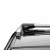 Багажник LUX ХАНТЕРL46-R (серый) для автомобилей с рейлингами