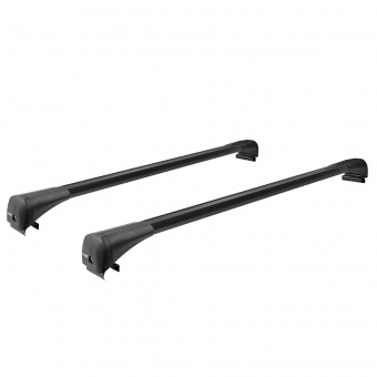 Багажник Lux Bridge черного цвета для Chevrolet Trailblazer II 2012-2016 БС4_Trailblazer12m