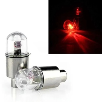 Светодиодные колпачки на ниппель красные 