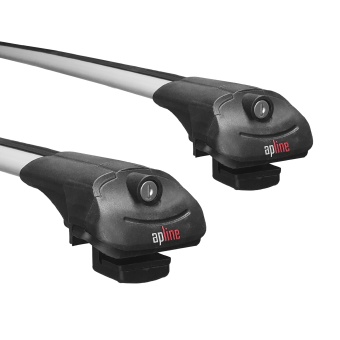 Багажник Apline ACE1 на рейлинги серый