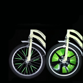 Светоотражатели на спицы велосипеда 12 шт. синие