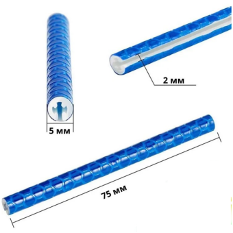 Светоотражатели на спицы велосипеда 12 шт. желтые