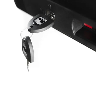 Автомобильный бокс Broomer Venture LS (450 л.) с быстрой системой крепления Fast Mount (крабы) Белый глянец 2130х890х360