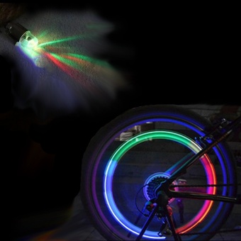 Светодиодные колпачки на ниппель разноцветные