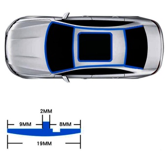 Защитный молдинг от сколов AVAG 