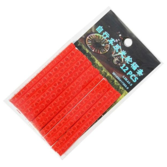 Светоотражатели на спицы велосипеда 12 шт. красные