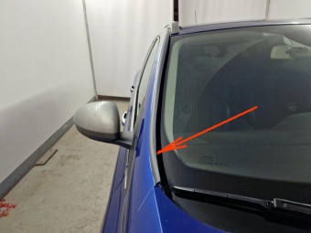 Дефлектор лобового стекла для  Kia K-Series 2004 - н. вр. (IV+IV рестайлинг ) 