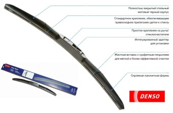 Щетка DENSO (Япония) DUR-048L гибридная 480 мм в Москве с доставкой и самовывозом