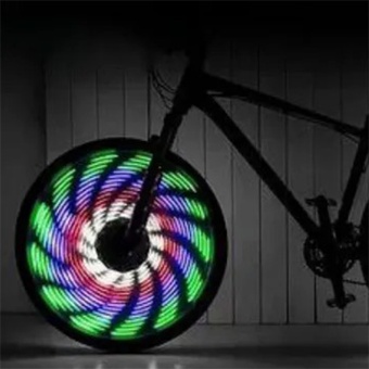 Фонарь на спицы велосипеда