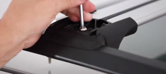 Багажник на рейлинги AVAG  MIG 55-B    черный