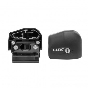 Багажник Lux Bridge черного цвета для Chevrolet Trailblazer II 2012-2016 БС4_Trailblazer12m