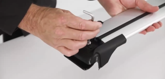 Багажник на рейлинги AVAG  MIG 55-R   серебристый