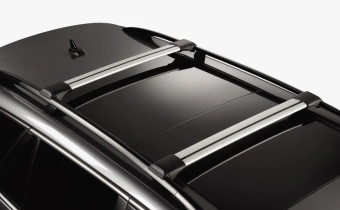 Багажник на рейлинги AVAG  MIG 52-R серебристый (универсальный)