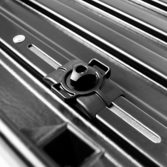 Автомобильный бокс LUX TAVR 175 черный матовый 450л 175х85х40 см