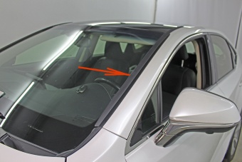 Дефлектор лобового стекла  BMW  X5 III 2013-2018 