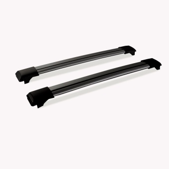 Багажник на рейлинги AVAG  MIG 56-B чёрный (универсальный)